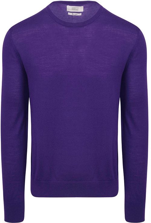 King Essentials The John Pullover Merino Paars Product