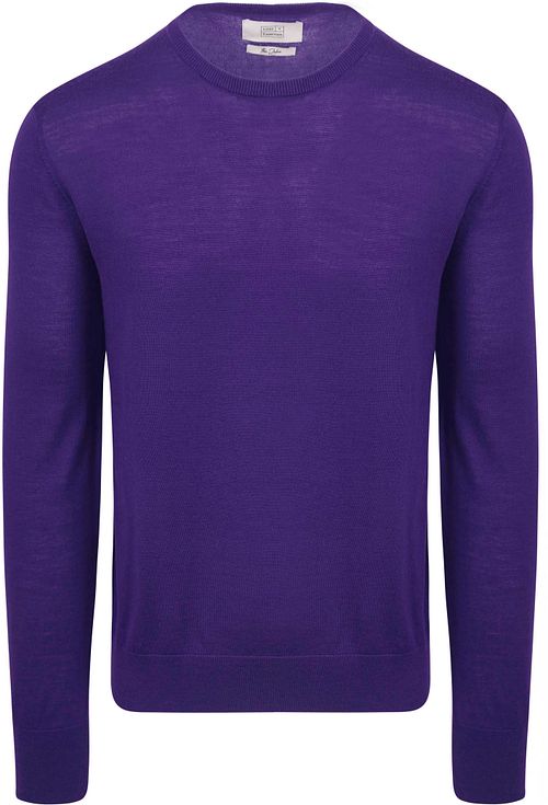 King Essentials The John Pullover Merino Purple Product