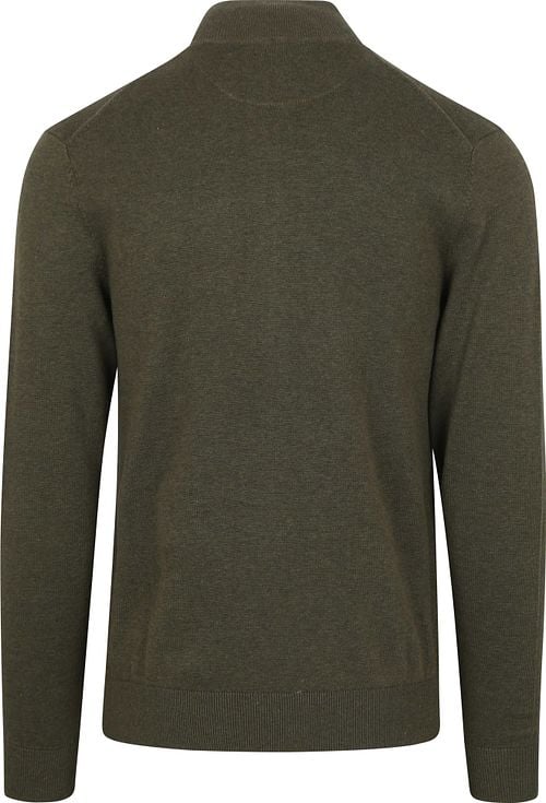 McGregor Strickjacke Olivgrün Product / Achterkant
