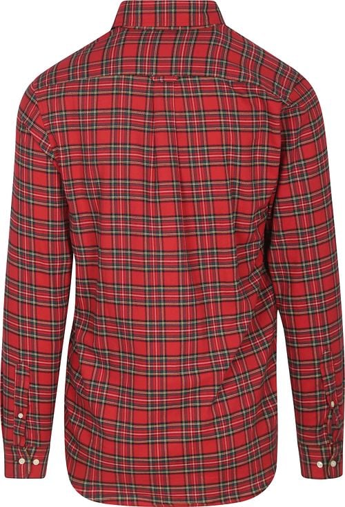 Steppin' Out Flanel Shirt Checks Red Product / Achterkant