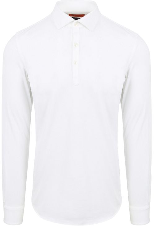 Suitable Camicia Poloshirt Weiß Product