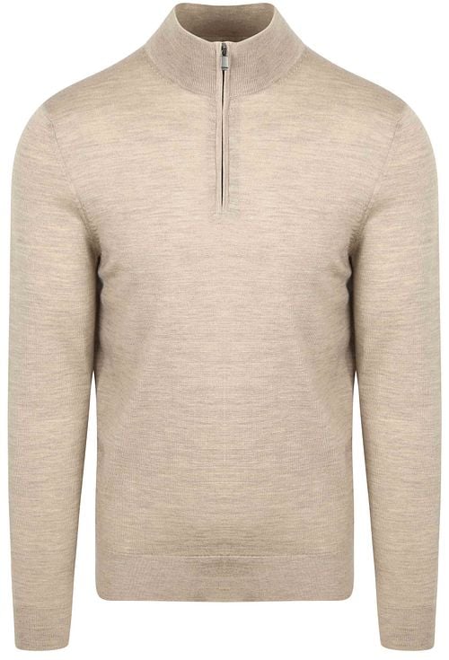 Suitable Merino Half Zip Pullover Sand