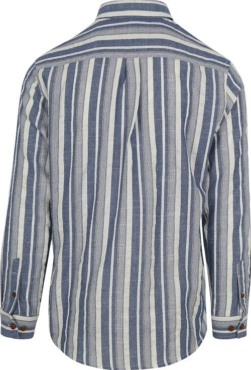 Anerkjendt Shirt Leif Stripes Blue Product / Achterkant