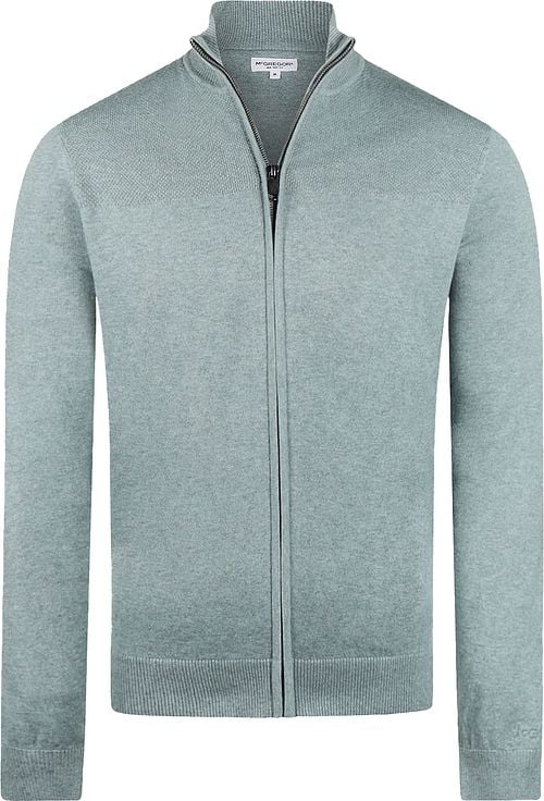 McGregor Vest Merino Blend Sage Groen Product