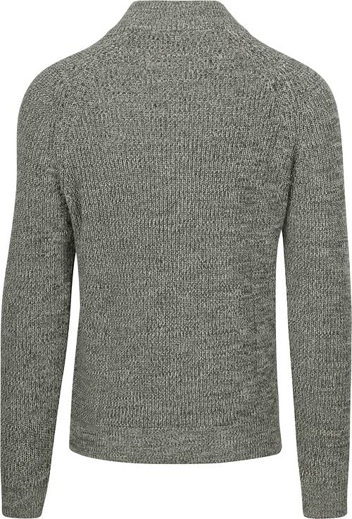 NZA Half Zip Sweater Drake Green Product / Achterkant