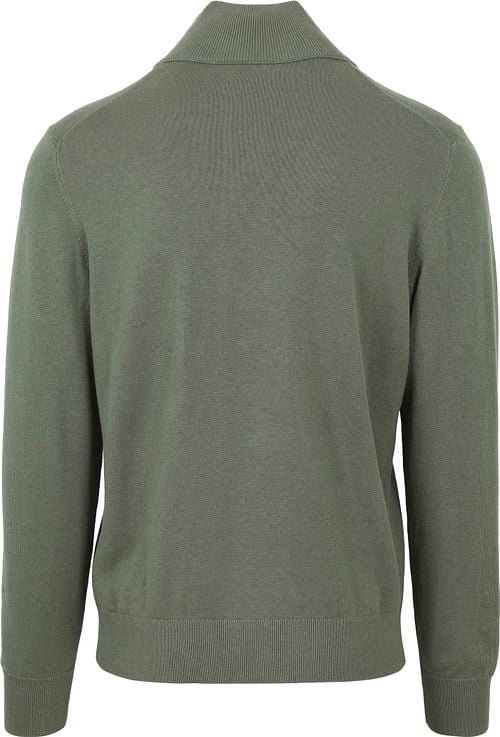 BOSS Kanobix Half Zip Sweater Green Product / Achterkant
