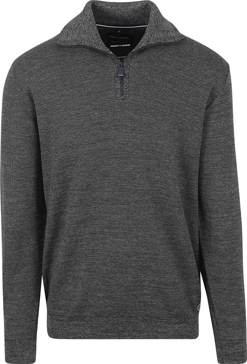 Casa Moda Half Zip Pullover Dark Green Product