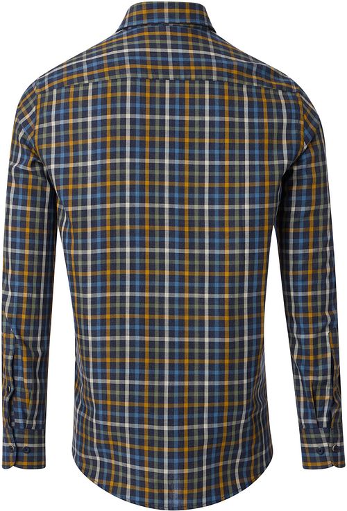 Casa Moda Casual Shirt Checks Navy Product / Achterkant