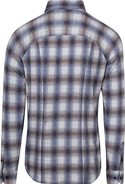 Desoto Shirt Kent Checks Blue Product / Achterkant