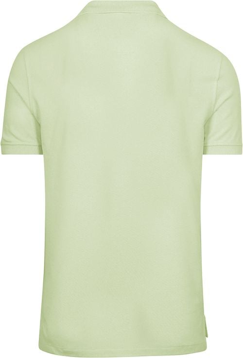 King Essentials The Rene Poloshirt Sage Groen Product / Achterkant