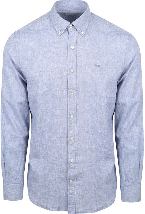 McGregor Chemise Linen Blend Bleu Vintage Product