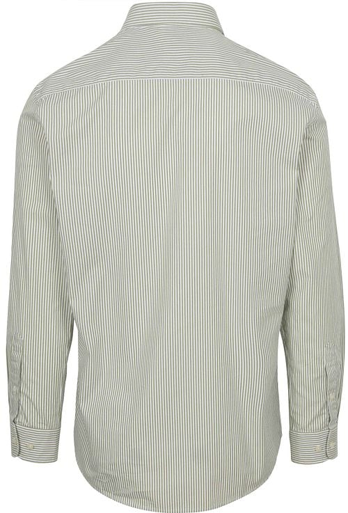 McGregor Shirt Poplin Stripes Green
