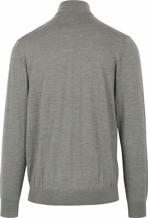 Profuomo Turtleneck Pullover Merino Green Product / Achterkant