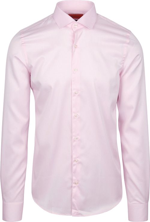 Suitable Hemd Extra Lange Mouwen Twill Roze Product