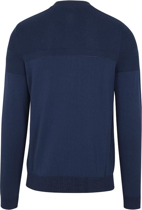 Blue Industry Cardigan Dark Blue Product / Achterkant