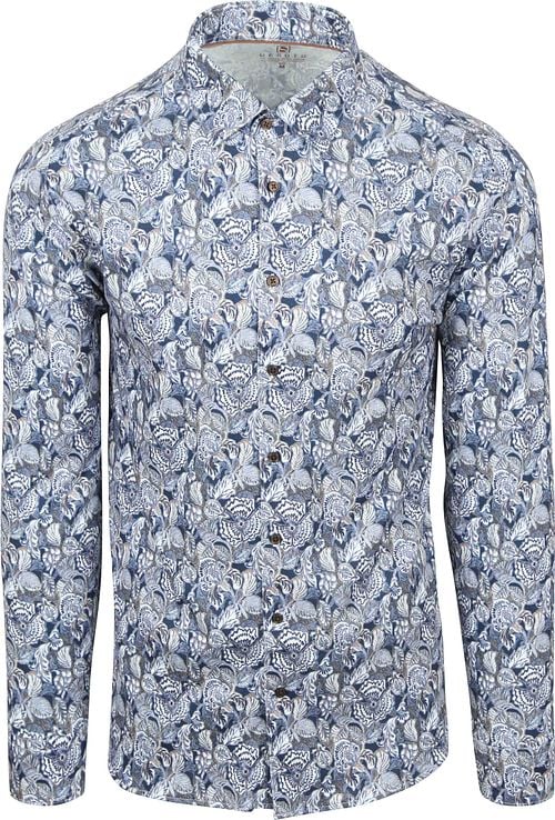 Desoto Shirt Print Floral Blue Product