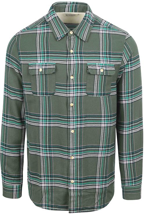 Chemise en flanelle Scotch and Soda verte Product