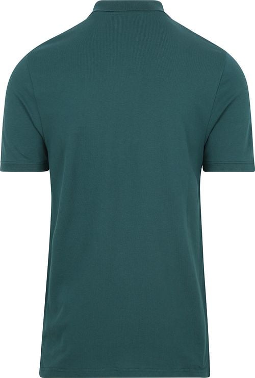 Lyle and Scott Polo Vert Foncé Plain Product / Achterkant