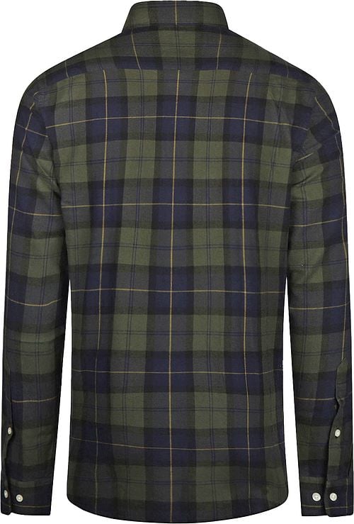 McGregor Overhemd Ruit Groen Blauw Product / Achterkant