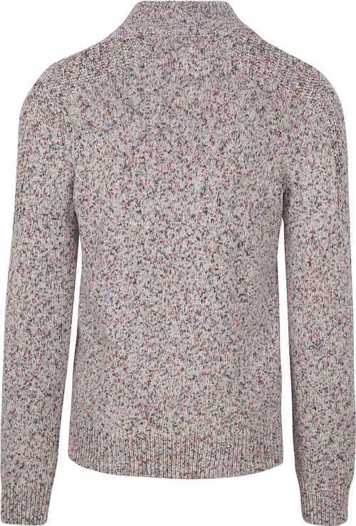 NZA Half Zip Sweater Ruapani Grey Product / Achterkant