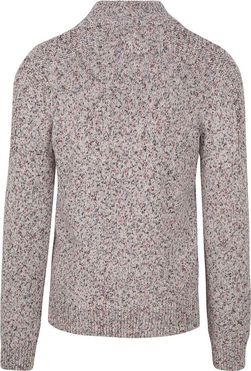 NZA Half Zip Trui Ruapani Grijs Product / Achterkant