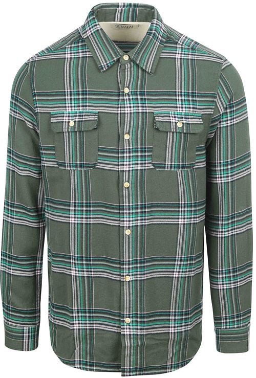 Scotch and Soda Flannel Shirt Green Product