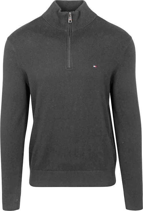 Tommy Hilfiger Half Zip Pullover Anthrazit Product