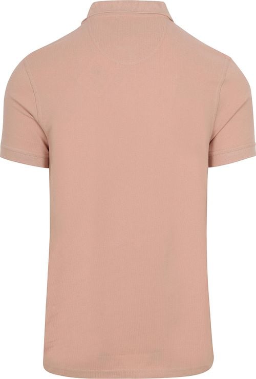 Barbour Pique Polo Shirt Light Pink Product / Achterkant