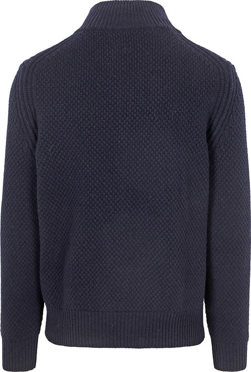 BOSS Pull Half Zip Kurano Marine Product / Achterkant