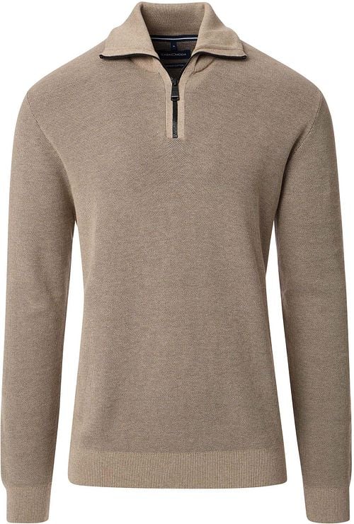 Casa Moda Halfzip Trui Ecru Product
