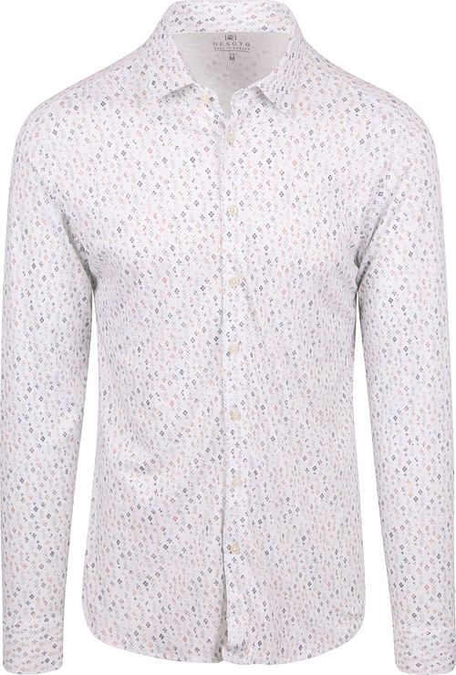 Desoto Shirt Fundamental Vibes Print Multicolour Product