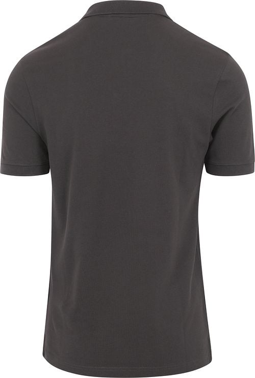 Lyle and Scott Polo Plain Anthracite Product / Achterkant
