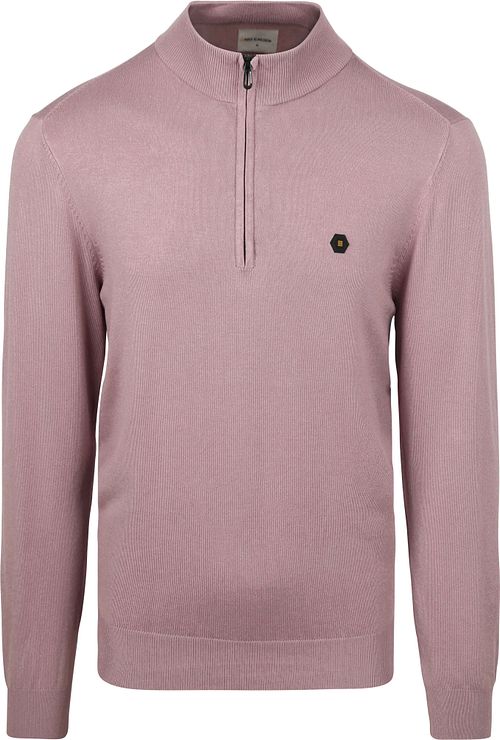 No Excess Pull Demi-Zip Mauve Product