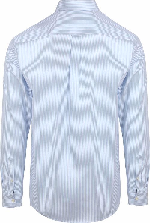 Scotch and Soda Shirt Stripe Light Blue Product / Achterkant