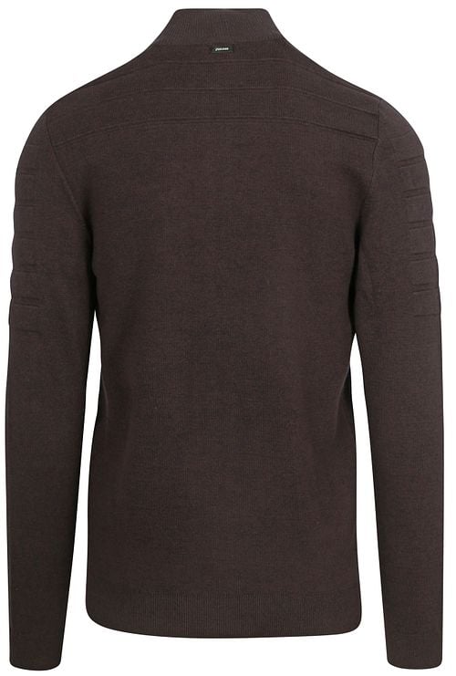 Vanguard Vest Bonded Mouline Bruin Product / Achterkant