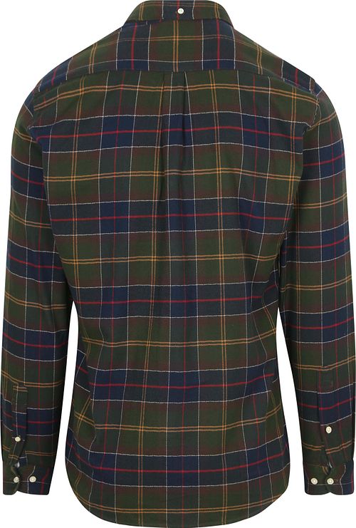 Barbour Kyeloch Shirt Checkered Dark Green Product / Achterkant