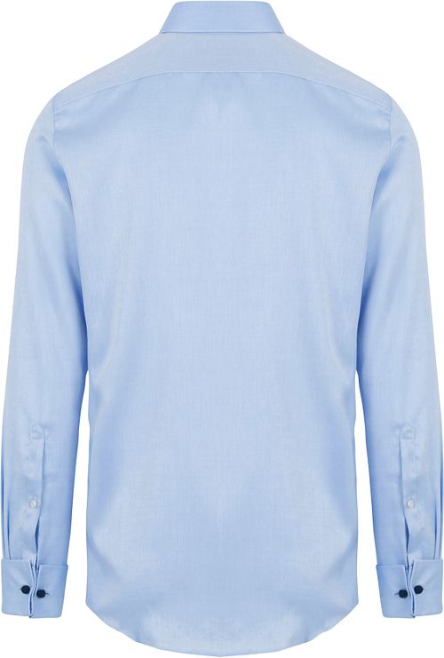 Suitable Chemise Double Poignet Bleu Product / Achterkant