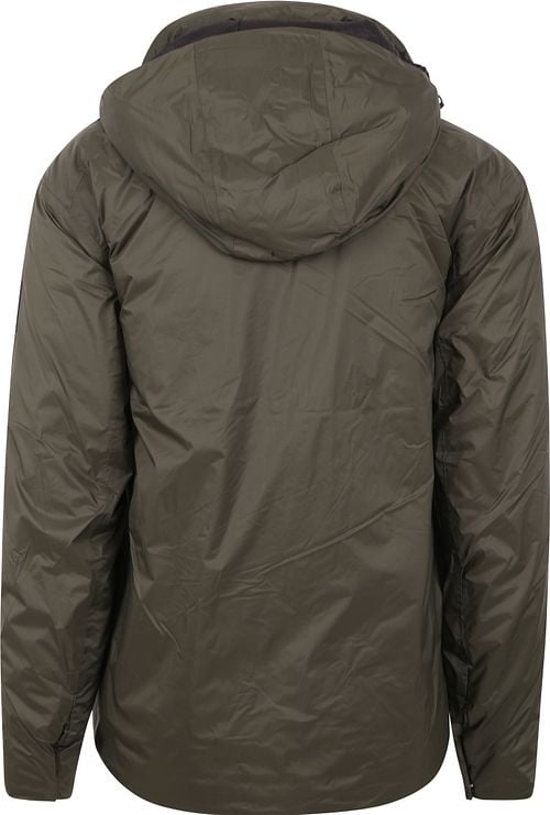 Tenson Transition Jacket Dark Green Product / Achterkant