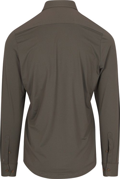 Pure The Functional Shirt Super Stretch Brown Product / Achterkant