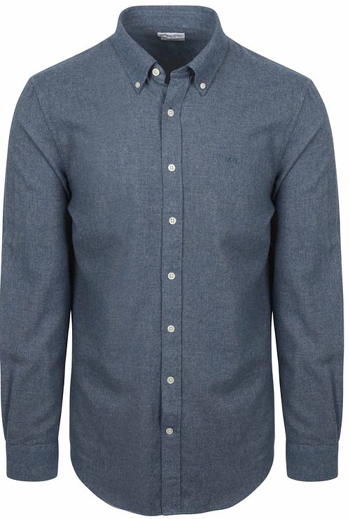 McGregor Shirt Flannel Melange Blue