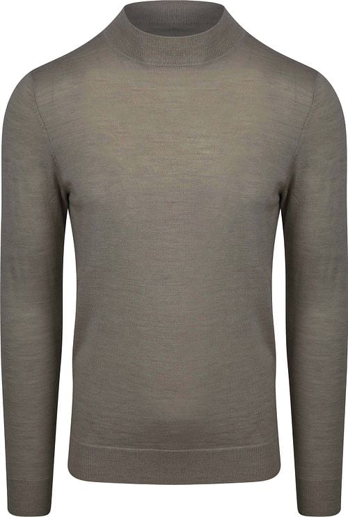 Profuomo Turtleneck Trui Merino Groen Product