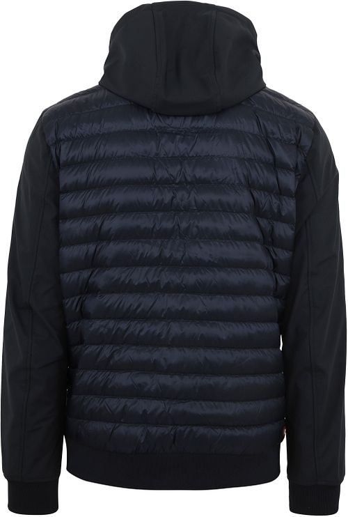 Reset Oxford jacket Dark blue Product / Achterkant