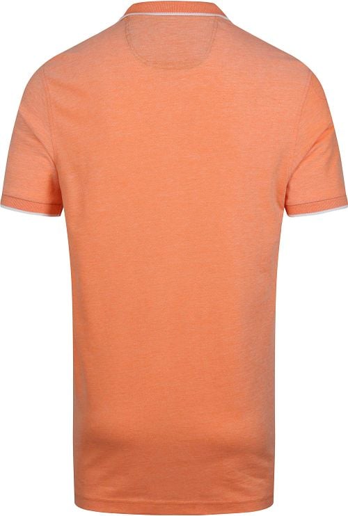 Suitable Oxford Polo Fel Oranje Product / Achterkant