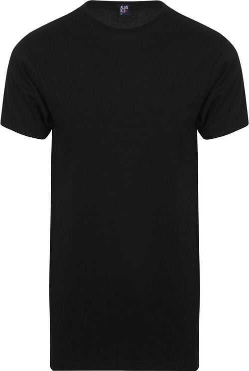 Alan Red Extra Long T-Shirts Derby Black (2-Pack) Product