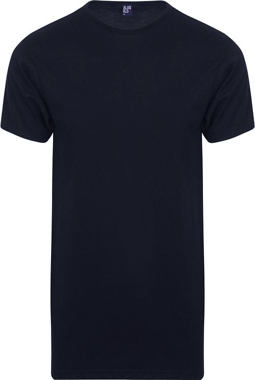 Alan Red Derby Extra Lang T-Shirt Navy (2-Pack) Product