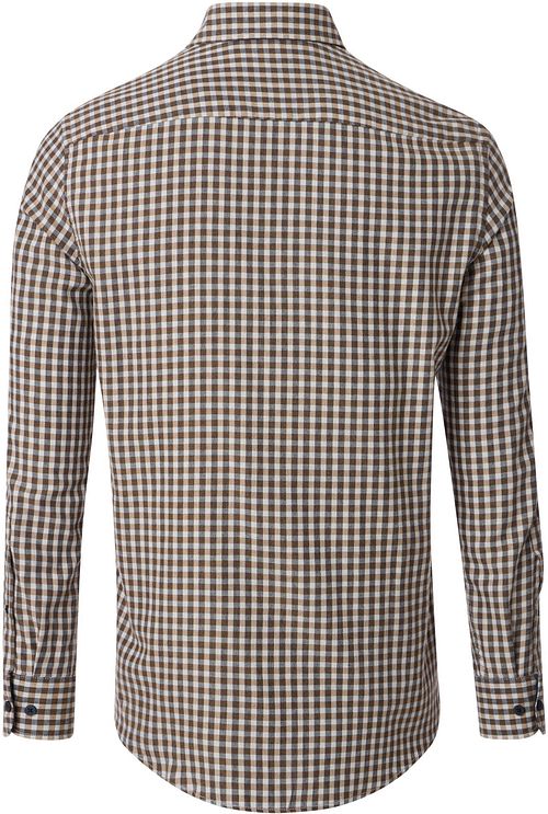 Casa Moda Casual Shirt Checks Beige Product / Achterkant