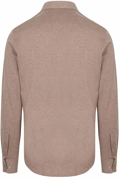 R2 Camicia Polo Jersey Beige Product / Achterkant