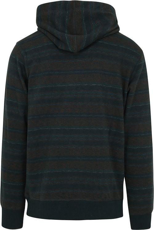 Scotch and Soda Hoodie Contrast Dark Green Product / Achterkant