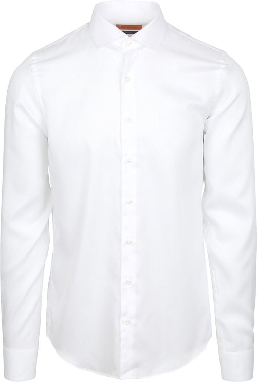 Suitable Shirt Extra Long Sleeves Twill White Product