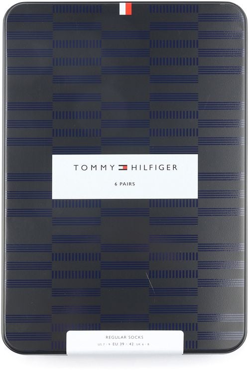 Tommy Hilfiger Giftbox 6-Pack Navy Verpakking